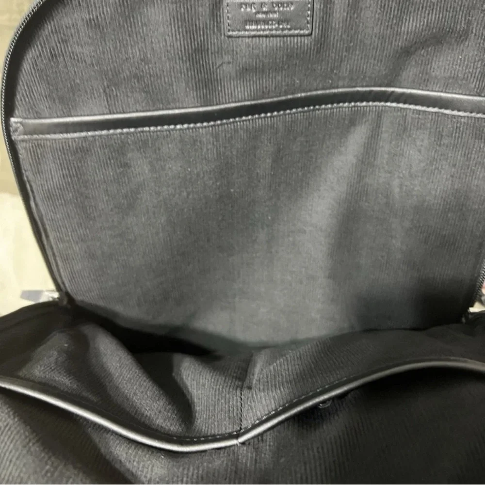 Rag & Bone Commuter Backpack
Black Leather. Slouchy Soft Large Bag - Picture 6 of 11